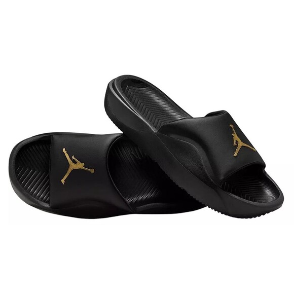 Nike Air Jordan Franchise Slides Black/Metallic Gold Men Size 10 - (HF3263-007)